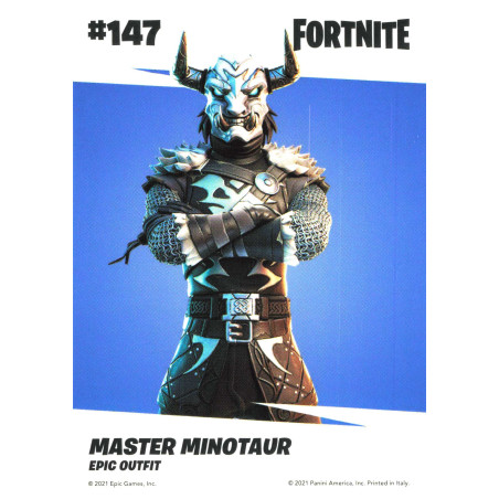 panini-tcg-carte-n-147-147-master-minotaur-epic-outfit-fornite-serie-3