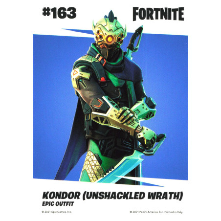 panini-tcg-carte-n-163-163-kondor-unshackled-wrath-epic-outfit-fornite-serie-3