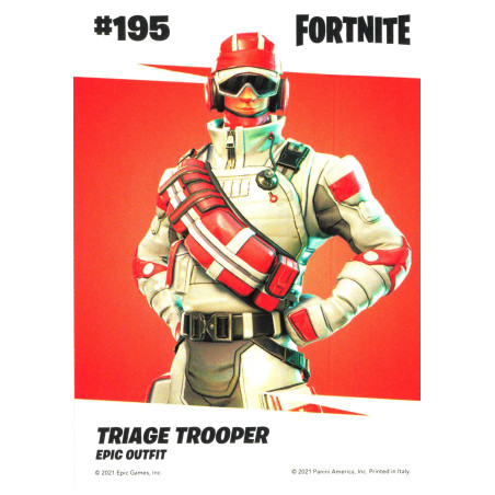 panini-tcg-carte-n-195-195-triage-trooper-epic-outfit-fornite-serie-3