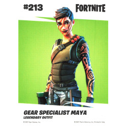 panini-tcg-carte-n-213-213-gear-specialist-maya-legendary-outfit-fornite-serie-3