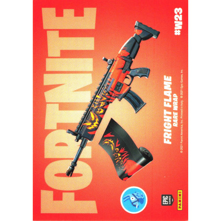 panini-tcg-w23-023-fright-flame-rare-wrap-fornite-serie-3