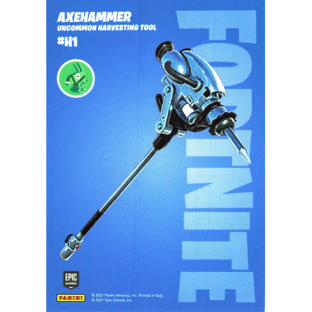 panini-tcg-h1-001-axehammer-uncommon-harvesting-tool-fornite-serie-3