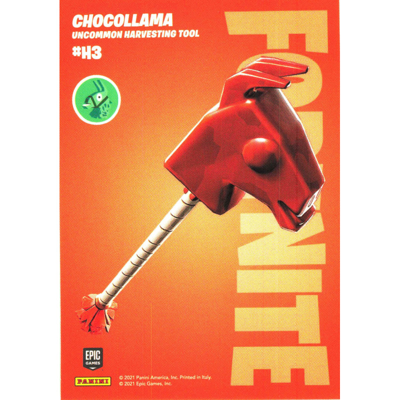 panini-tcg-h3-003-chocollama-uncommon-harvesting-tool-fornite-serie-3