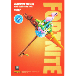 panini-tcg-h17-017-carrot-stick-rare-harvesting-tool-fornite-serie-3