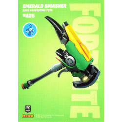 panini-tcg-h25-025-emerald-smasher-rare-harvesting-tool-fornite-serie-3