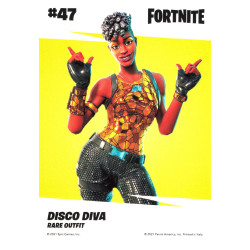 panini-tcg-carte-n-47-047-disco-diva-holofoil-parallel-rare-outfit-fornite-serie-3