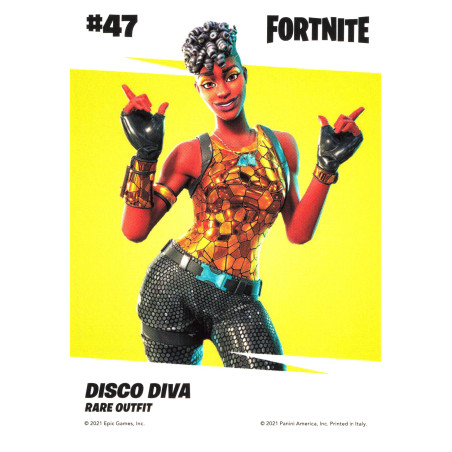panini-tcg-carte-n-47-047-disco-diva-holofoil-parallel-rare-outfit-fornite-serie-3