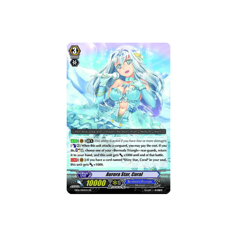 Vanguard_TCG_card_EB06_004EN_Aurora_Star_Coral_Dazzling_Divas