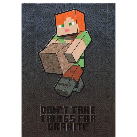 panini-tcg-54-don-t-take-things-for-granite-loot-card-minecraft-2