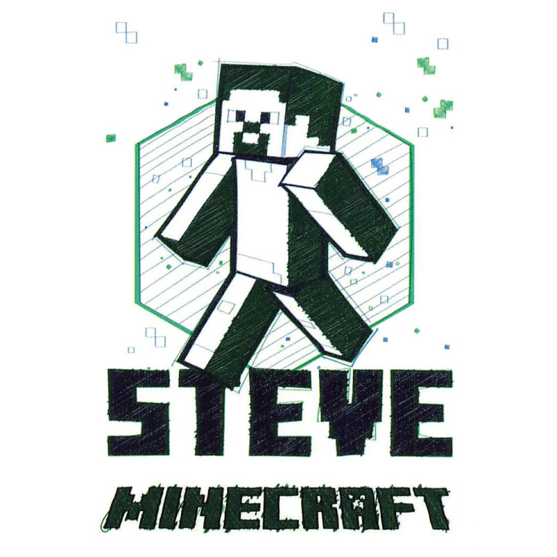panini-tcg-126-steve-minecraft-sketch-card-minecraft-2