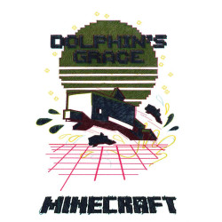 panini-tcg-135-dolphin-s-grace-minecraft-sketch-card-minecraft-2