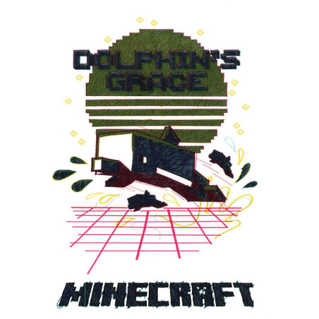 panini-tcg-135-dolphin-s-grace-minecraft-sketch-card-minecraft-2