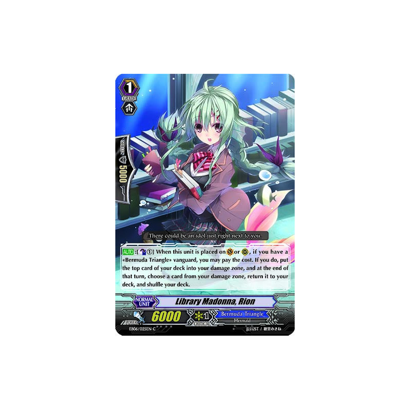Vanguard_TCG_card_EB06_025EN_Library_Madonna_Rion_Dazzling_Divas