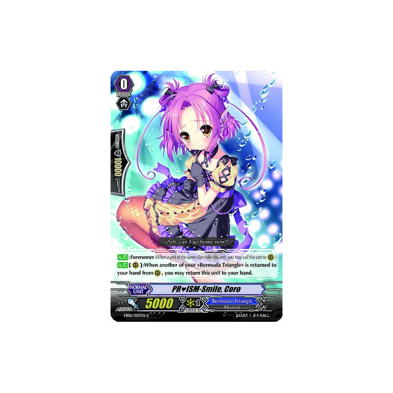 Vanguard_TCG_card_EB06_027EN_PR♥ISM-Smile_Coro_Dazzling_Divas