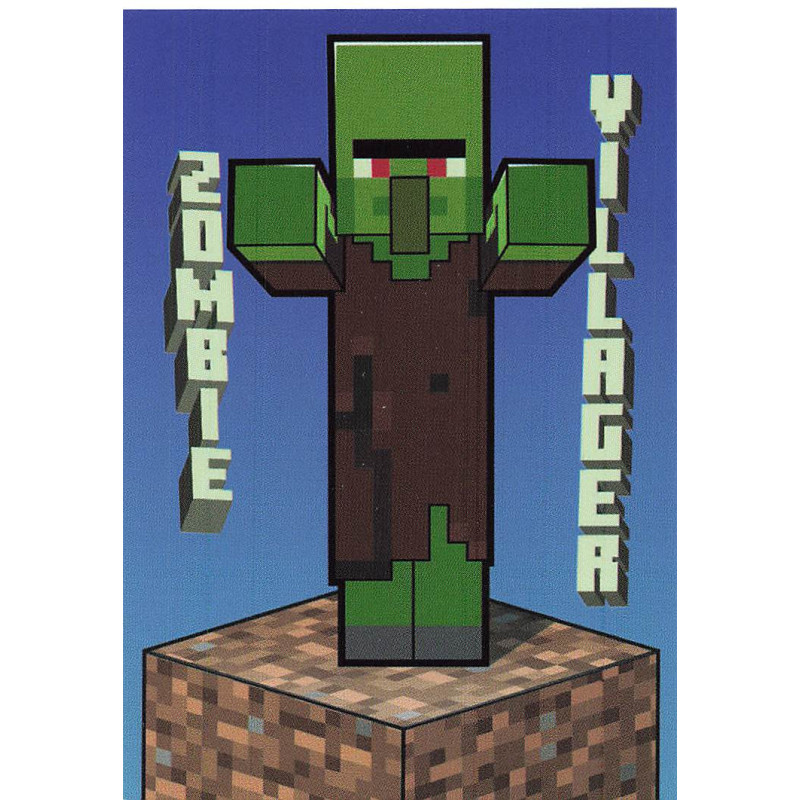 panini-tcg-172-zombie-villager-block-card-minecraft-2