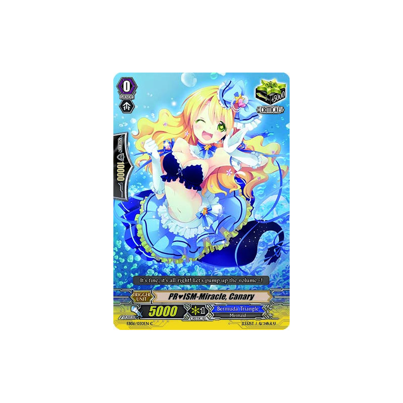 Vanguard_TCG_card_EB06_030EN_PR♥ISM-Miracle_Canary_Dazzling_Divas