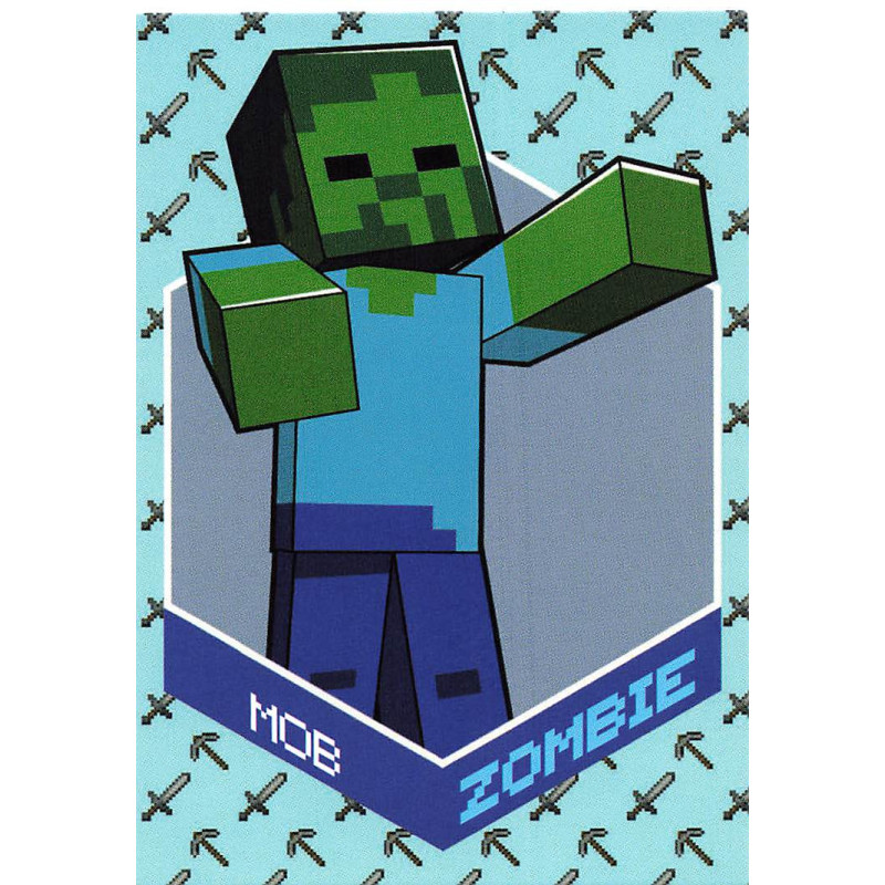 panini-tcg-187-zombie-mob-card-minecraft-2