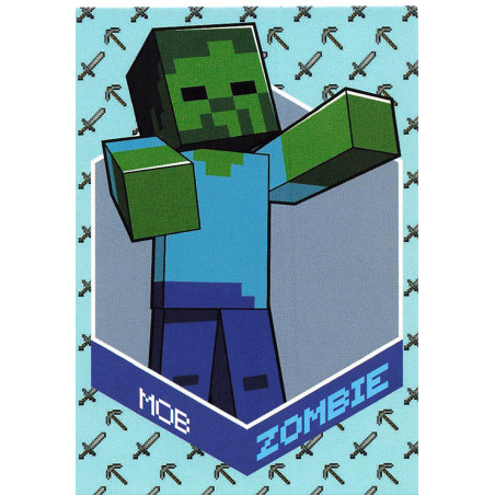 panini-tcg-187-zombie-mob-card-minecraft-2