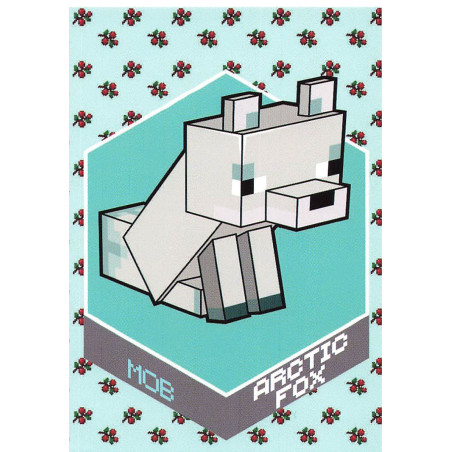 panini-tcg-192-artic-fox-mob-card-minecraft-2