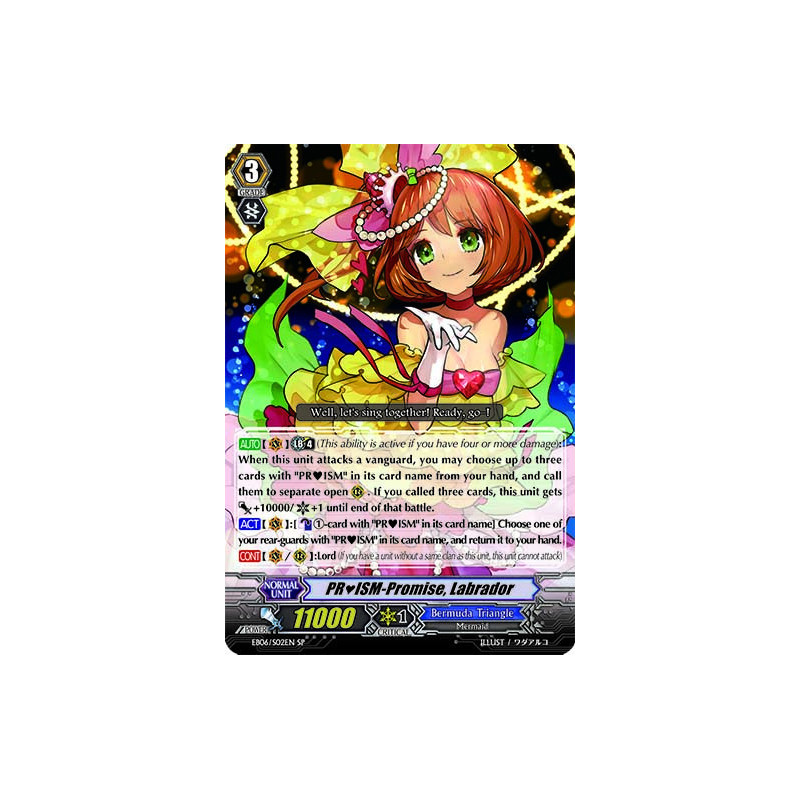 Vanguard_TCG_card_EB06_S02EN_PR♥ISM-Promise_Labrador_Dazzling_Divas
