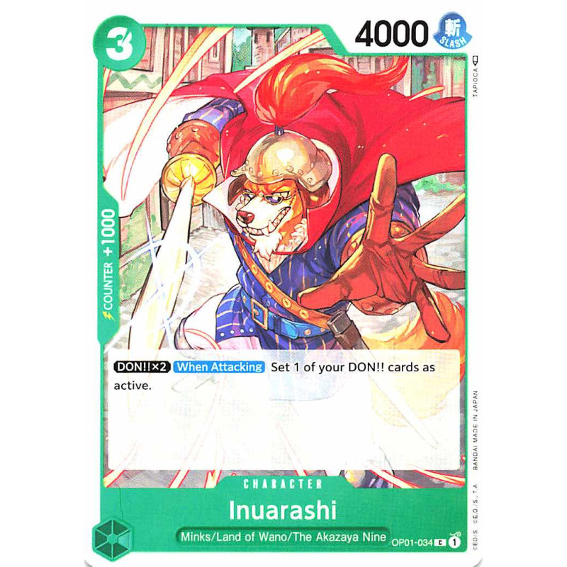 one-piece-tcg-op01-034-inuarashi-c-romance-dawn