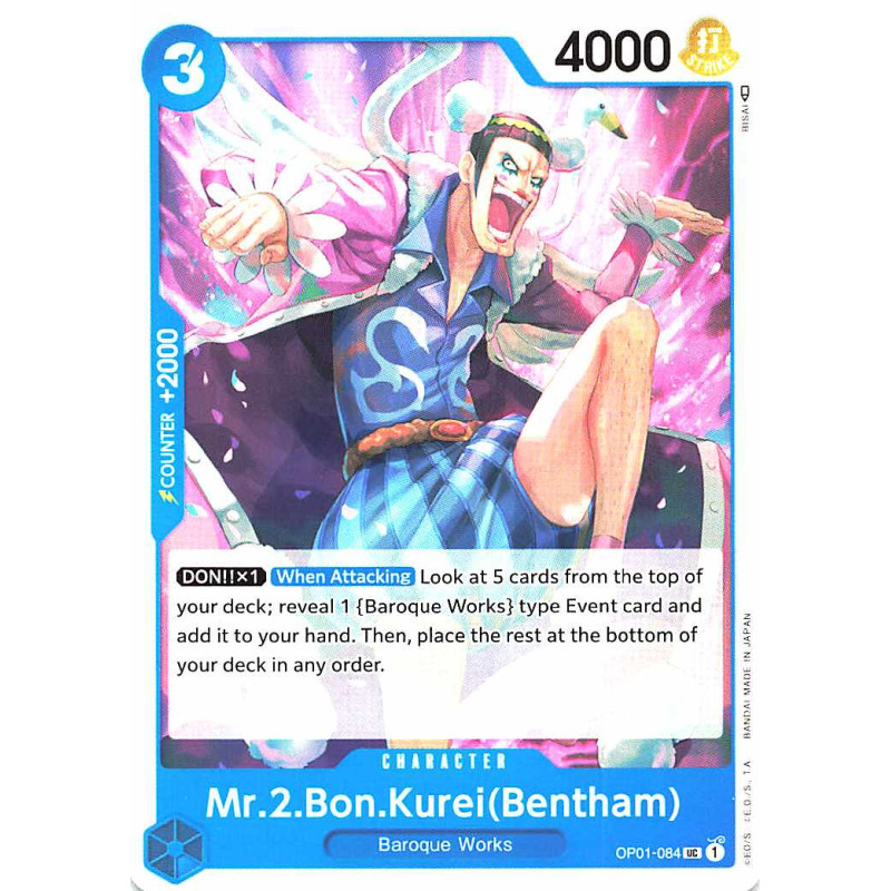 one-piece-tcg-op01-084-mr-2-bon-kurei-bentham-uc-romance-dawn