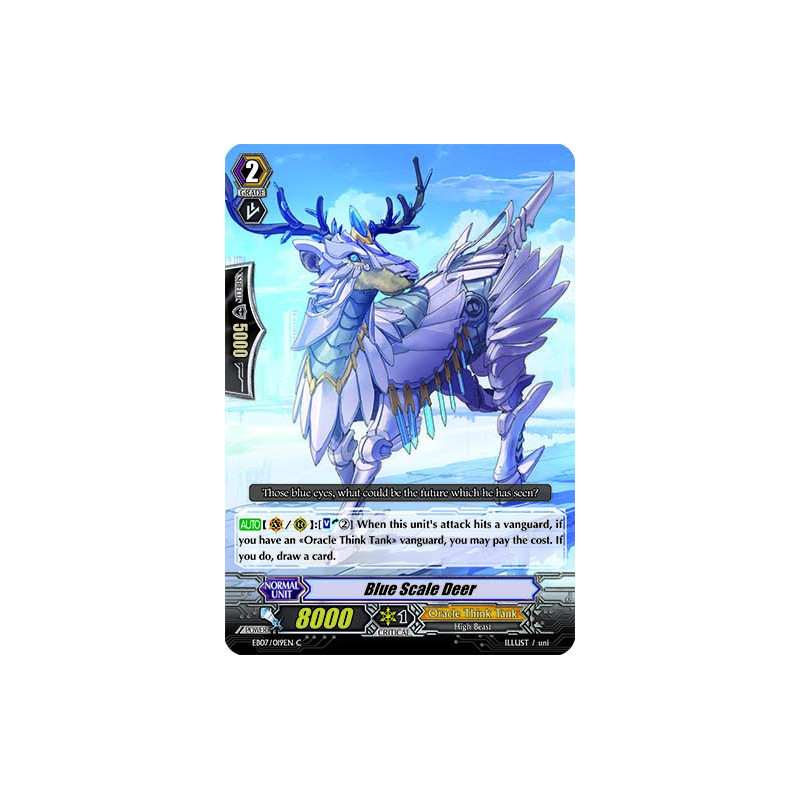 Vanguard_TCG_card_EB07_019EN_Blue_Scale_Deer_Mystical_Magus