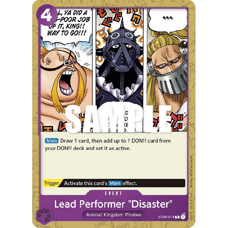 one-piece-tcg-st04-014-lead-performer-disaster-c-animal-kingdom-pirates-st-04