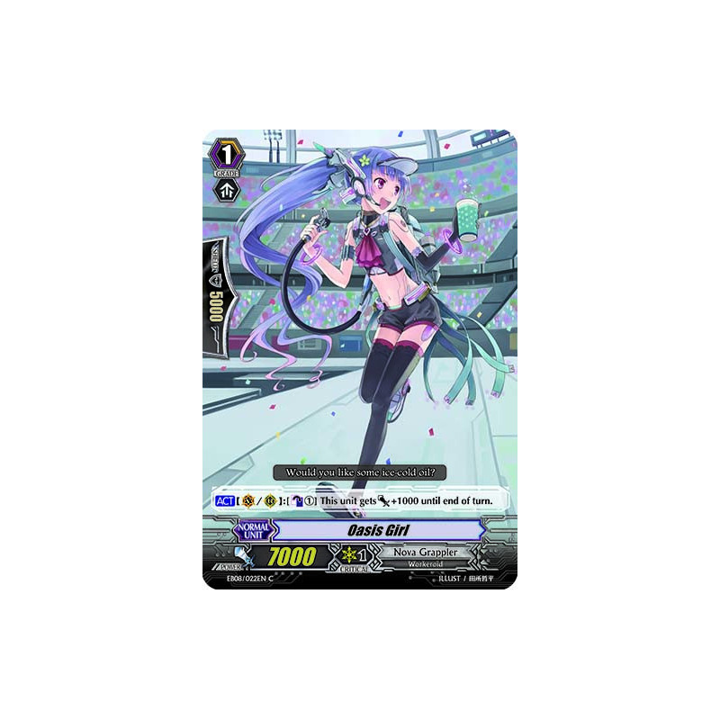 Vanguard_TCG_card_EB08_022EN_Oasis_Girl_Champions_of_the_Cosmos
