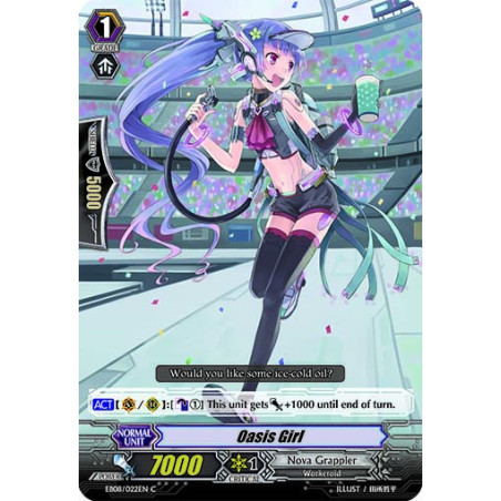 Vanguard_TCG_card_EB08_022EN_Oasis_Girl_Champions_of_the_Cosmos