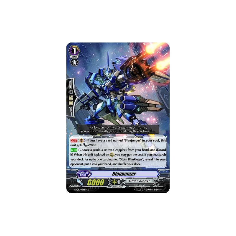 Vanguard_TCG_card_EB08_026EN_Blaupanzer_Champions_of_the_Cosmos