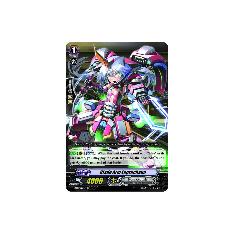 Vanguard_TCG_card_EB08_027EN_Blade_Arm_Leprechaun_Champions_of_the_Cosmos