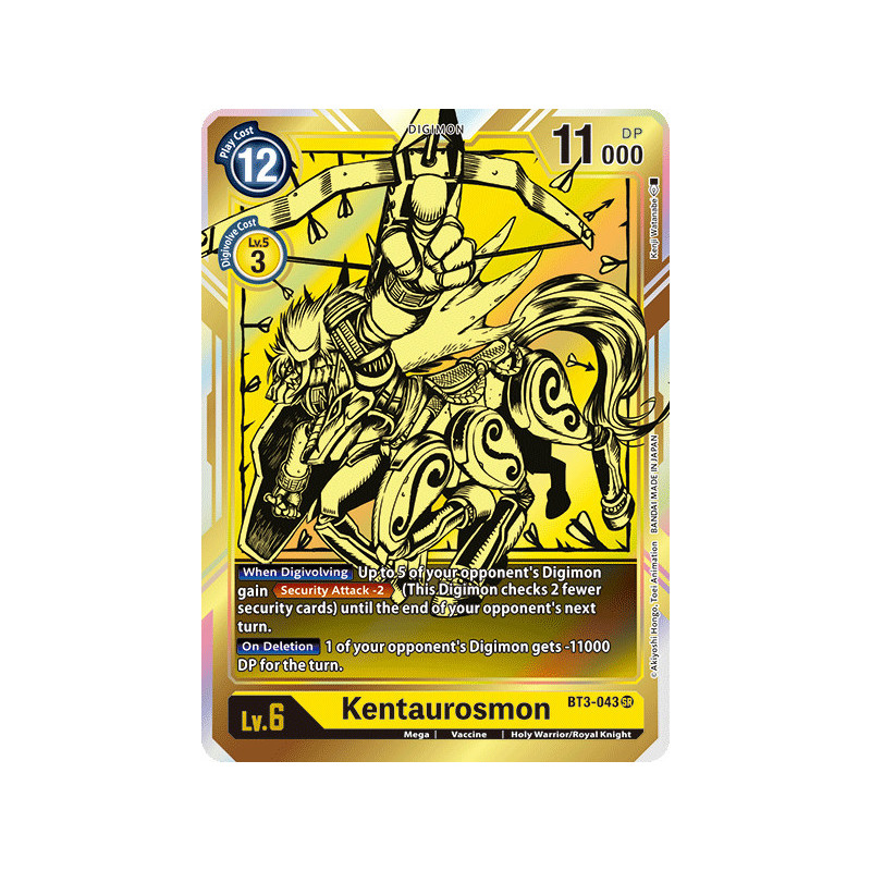 Digimon_TCG_BT3-043_AA_Kentaurosmon_Alternative_Art_Union_Impact_Card_Game