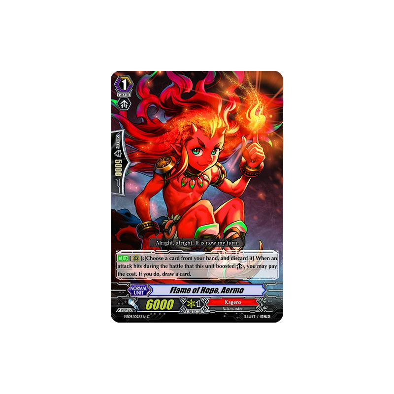 Vanguard_TCG_card_EB09_025EN_Flame_of_Hope_Aermo_Divine_Dragon_Progression