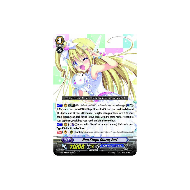Vanguard_TCG_card_EB10_001EN-W_Duo_Stage_Storm_Iori_Divas_Duet