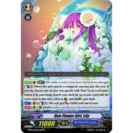 Vanguard_TCG_card_EB10_004EN-W_Duo_Flower_Girl_Lily_Divas_Duet