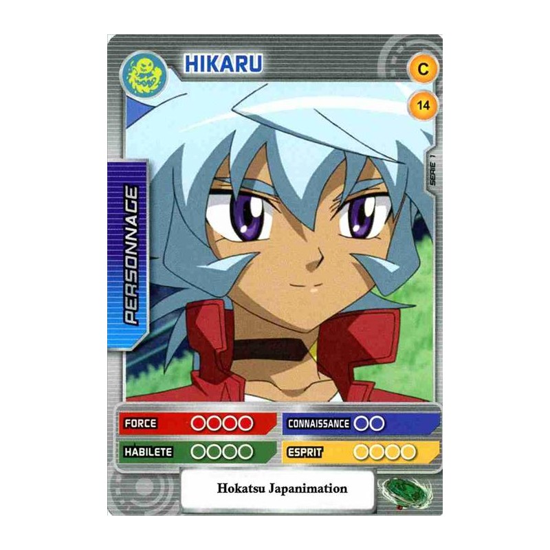 Beyblade,Hikaru,014/160,Beyblade,Unit Cards,Card to be collected,Playing ca...