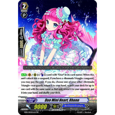 Vanguard_TCG_card_EB10_005EN-W_Duo_Mini_Heart_Rhone_Divas_Duet