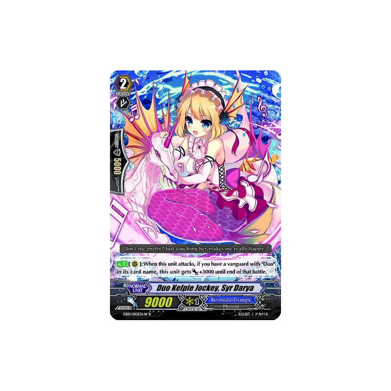 Vanguard_TCG_card_EB10_010EN-W_Duo_Kelpie_Jockey_Syr_Darya_Divas_Duet