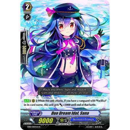 Vanguard_TCG_card_EB10_011EN-B_Duo_Dream_Idol_Sana_Divas_Duet