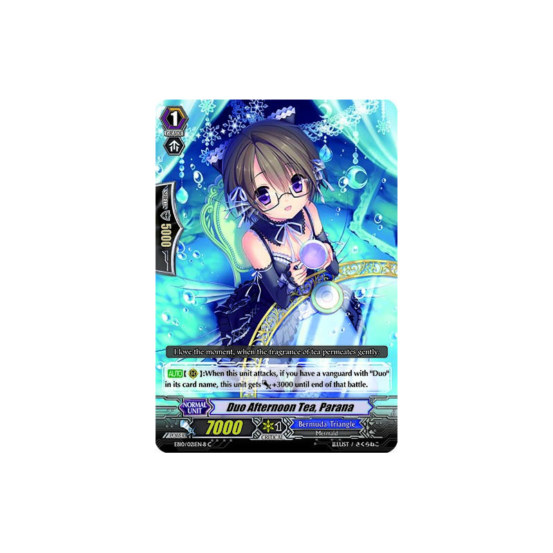 Vanguard_TCG_card_EB10_021EN-B_Duo_Afternoon_Tea_Parana_Divas_Duet