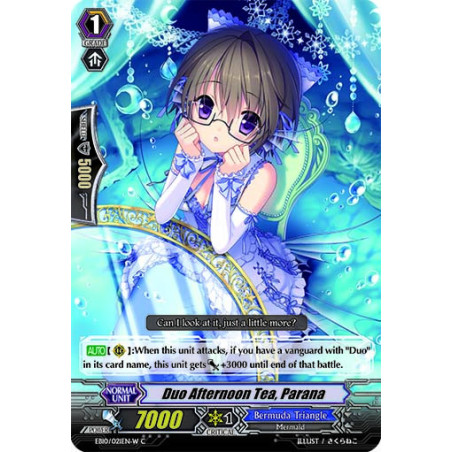 Vanguard_TCG_card_EB10_021EN-W_Duo_Afternoon_Tea_Parana_Divas_Duet