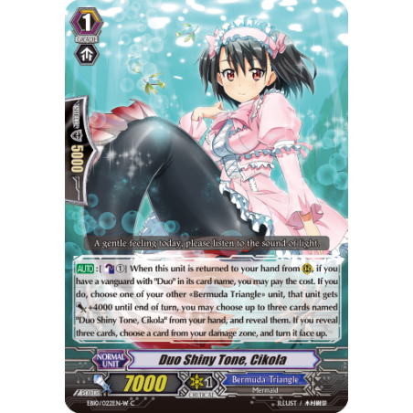 Vanguard_TCG_card_EB10_022EN-W_Duo_Shiny_Tone_Cikola_Divas_Duet