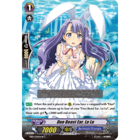 Vanguard_TCG_card_EB10_024EN-W_Duo_Beast_Ear_Lu_Lu_Divas_Duet