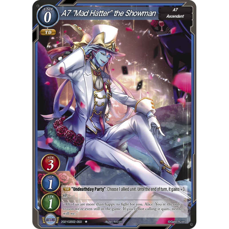 gate-ruler-tcg-2021gb02-050-a7-mad-hatter-the-showman-gb02-onslaught-of-the-eldritch-gods