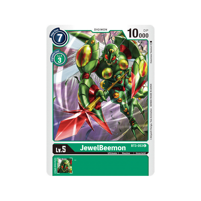 Digimon_TCG_BT3-053_JewelBeemon_Common_Union_Impact_Card_Game
