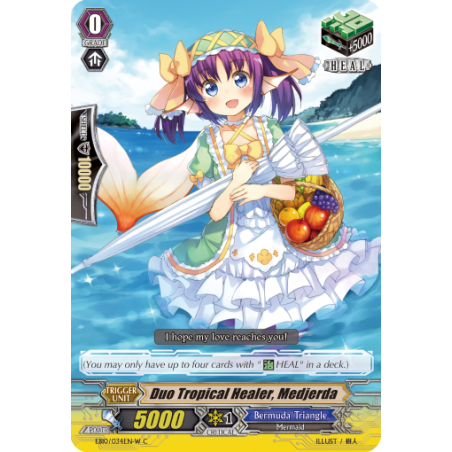 Vanguard_TCG_card_EB10_034EN-W_Duo_Tropical_Healer_Medjerda_Divas_Duet