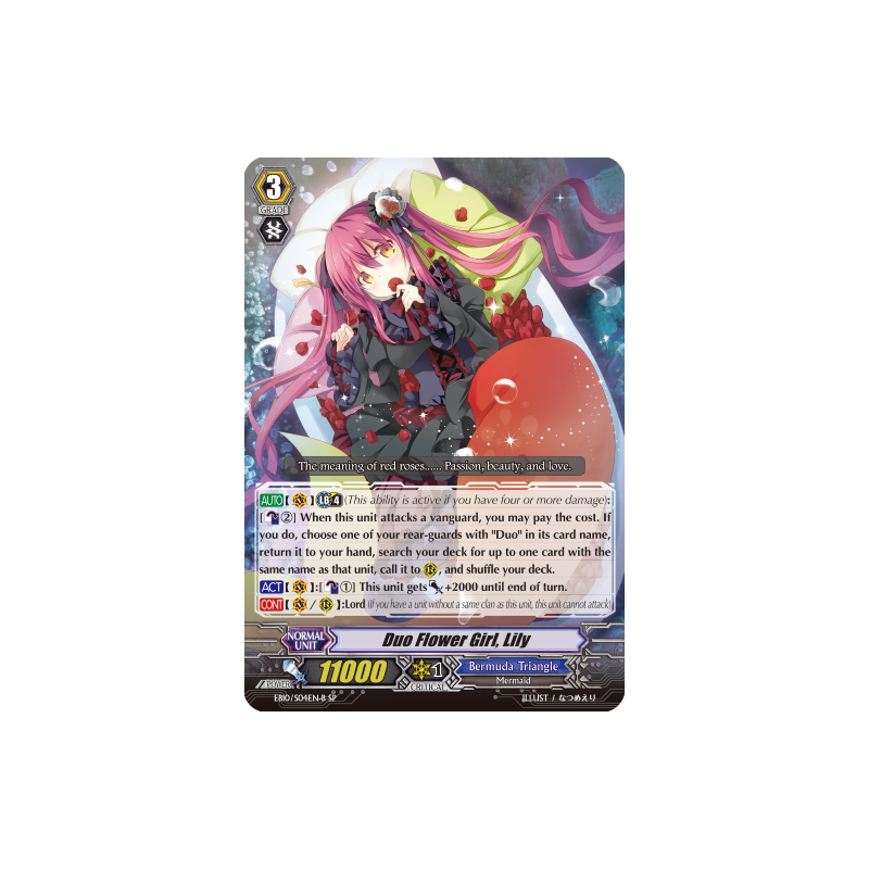 Vanguard_TCG_card_EB10_S04EN-B_Duo_Flower_Girl_Lily_Divas_Duet