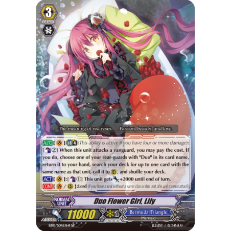 Vanguard_TCG_card_EB10_S04EN-B_Duo_Flower_Girl_Lily_Divas_Duet