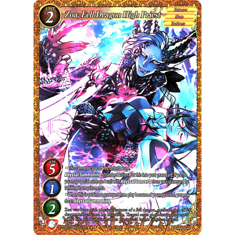 gate-ruler-tcg-premium-2021gb03-013-zoa-fell-dragon-high-priest-gb03-aces-of-the-cosmos-assemble
